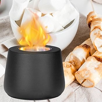 Amazon.co.jp: セラミック卓上焚火台、ミニポータブル焚き火台